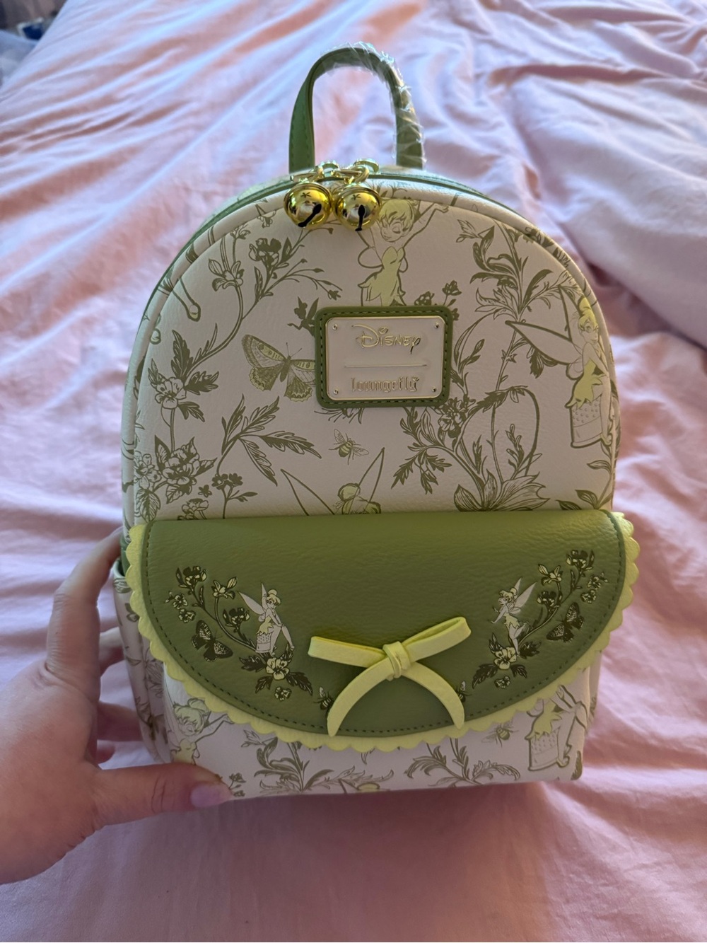 Loungefly Disney’s Tinkerbell Floral All Over Print Backpack
